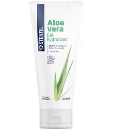Stentil Gel Hydratant à l'Aloe Vera Bio 200 ml