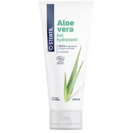 Stentil Gel Hydratant à l'Aloe Vera Bio 200 ml