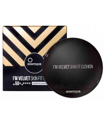 Suntique I'm Velvet Skin Fit Cushion Fond de Teint SPF50+ 12 g