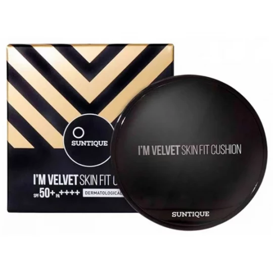 Suntique I'm Velvet Skin Fit Cushion Fond de Teint SPF50+ 12 g
