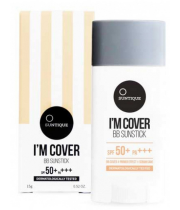 Suntique I-m Cover BB Sunstick Solaire Teinté SPF50+ 15 g