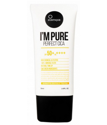 Suntique I-m Pure Perfect Cica Crème Solaire SPF50+ 50 ml