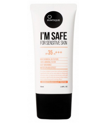 Suntique I'm Safe For Sensitive Skin Écran Solaire SPF35 50 ml