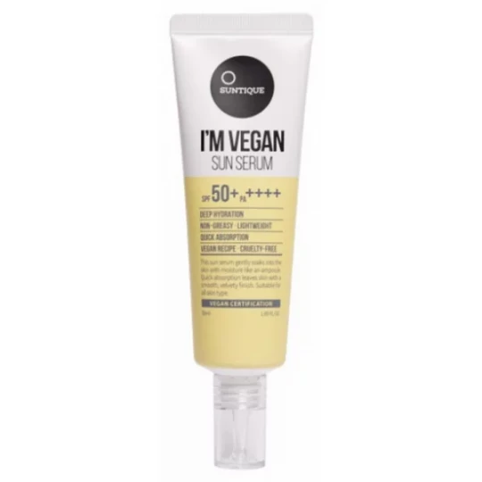 Suntique I-m Vegan Sun Sérum Crème Solaire SPF50+ 50 ml