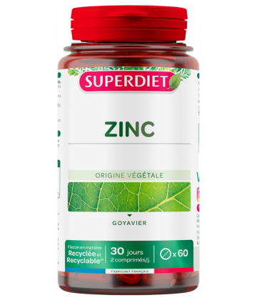 Superdiet Zinc Comprimés x 60