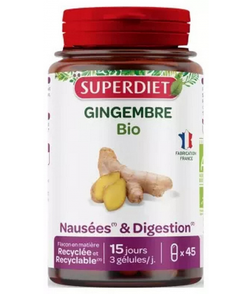 Superdiet Gingembre Bio Gélules x 45