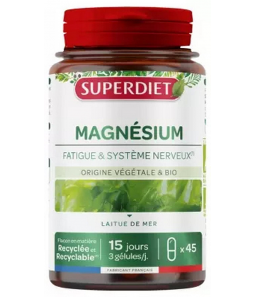 Superdiet Magnésium Bio Gélules x 45
