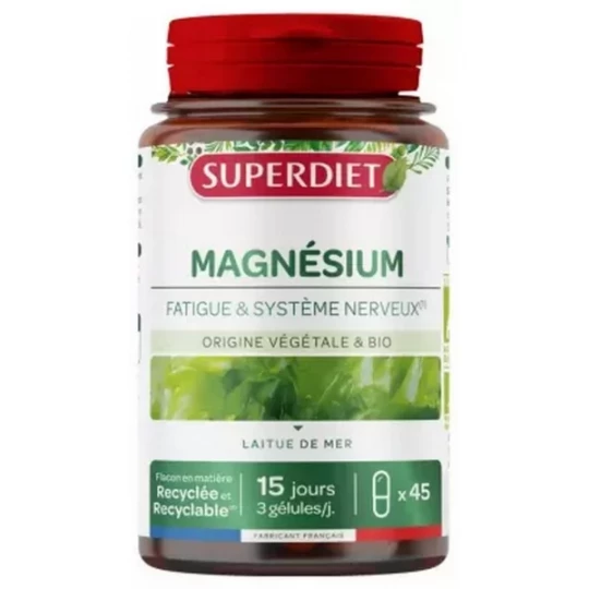 Superdiet Magnésium Bio Gélules x 45