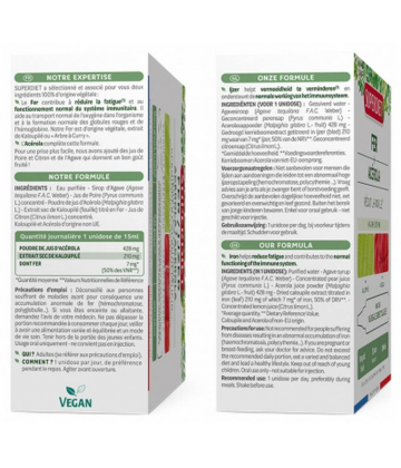 Superdiet Fer + Acérola Unidoses x 20