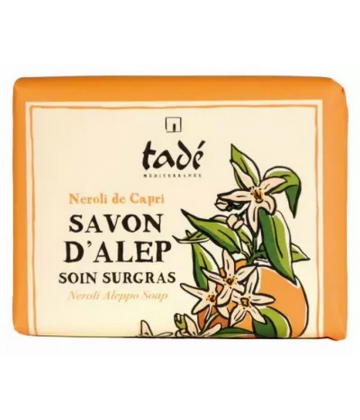 Tadé Savon d'Alep Soin Surgras Neroli de Capri 100 g