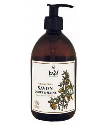 Tadé Savon Corps & Mains Argan de l'Atlas Bio 500 ml