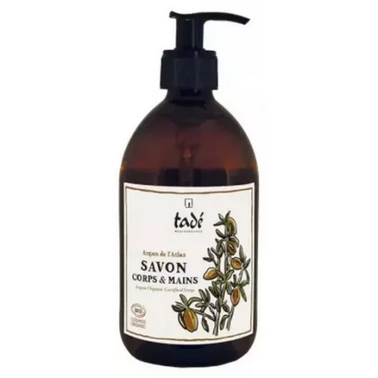 Tadé Savon Corps & Mains Argan de l'Atlas Bio 500 ml