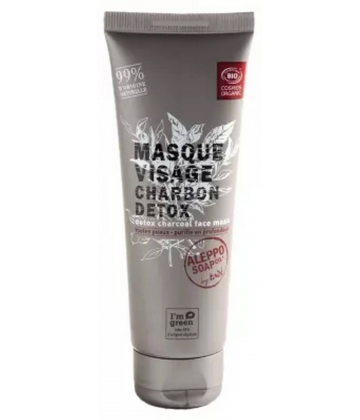 Tadé Masque Visage Charbon Détox Bio 70 ml