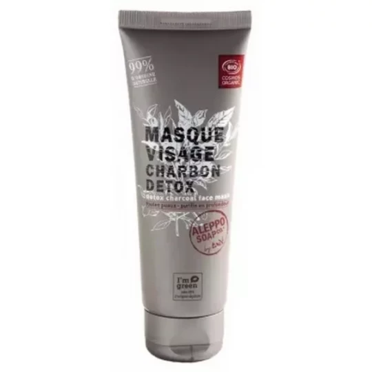 Tadé Masque Visage Charbon Détox Bio 70 ml