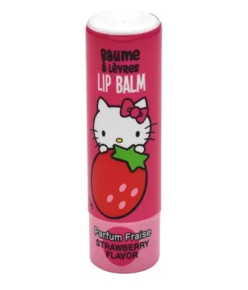 Take Care Hello Kitty Baume à Lèvres Parfum Fraise 45 g