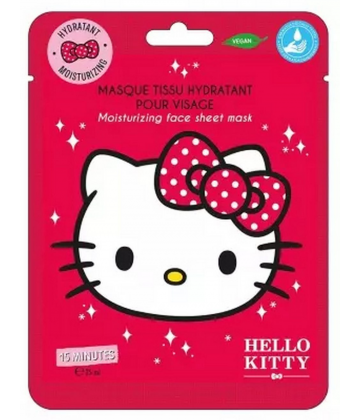 Take Care Hello Kitty Masque Tissu Hydratant Pour Visage 25 ml