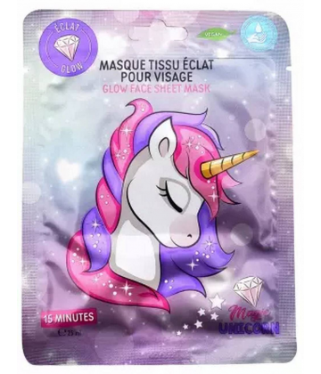 Take Care Licorne Masque Tissu Éclat Pour Visage 25 ml