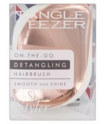 Tangle Teezer Brosse à Cheveux Compact Styler - Couleur : Rose Gold