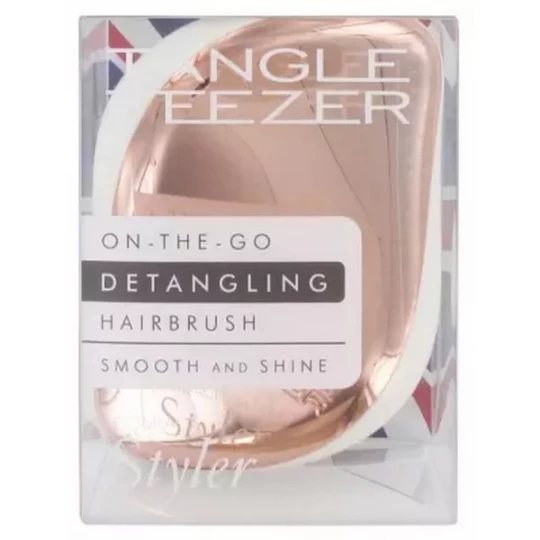Tangle Teezer Brosse à Cheveux Compact Styler - Couleur : Rose Gold