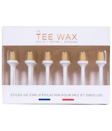Tee Wax Sticks de Cire d'Epilation Nez Oreilles Tee Wax x 12