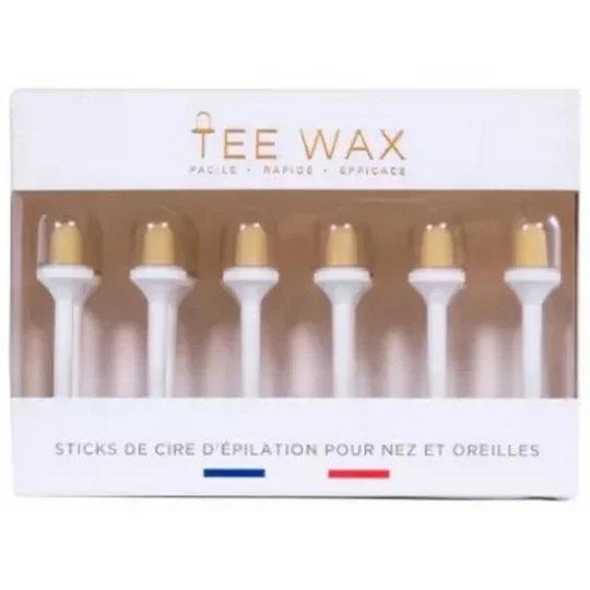 Tee Wax Sticks de Cire d'Epilation Nez Oreilles x 12