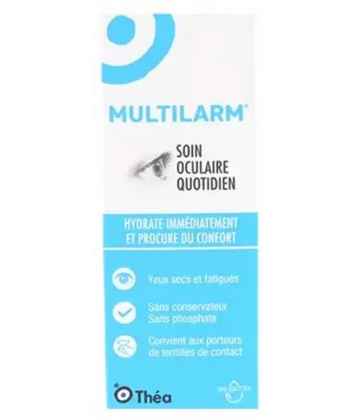 Théa Multilarm Soin Oculaire Quotidien 10 ml
