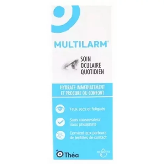 Théa Multilarm Soin Oculaire Quotidien 10 ml