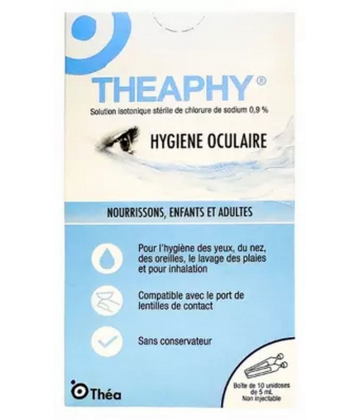 Théa Theaphy Hygiene Oculaire Unidoses x 7