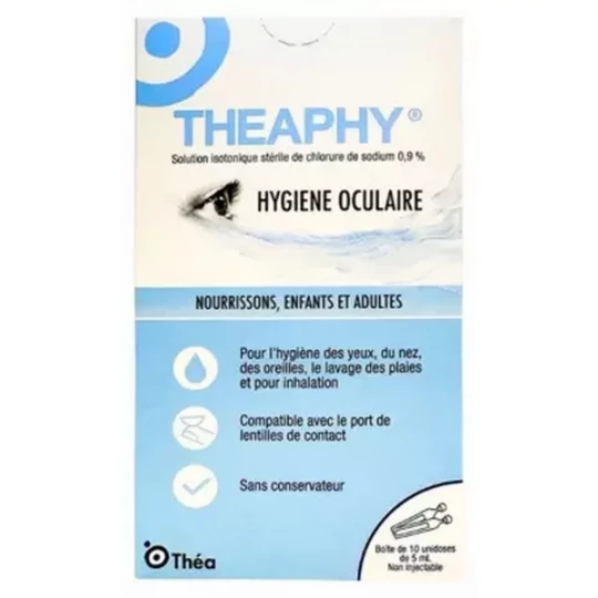 Théa Theaphy Hygiene Oculaire Unidoses x 7