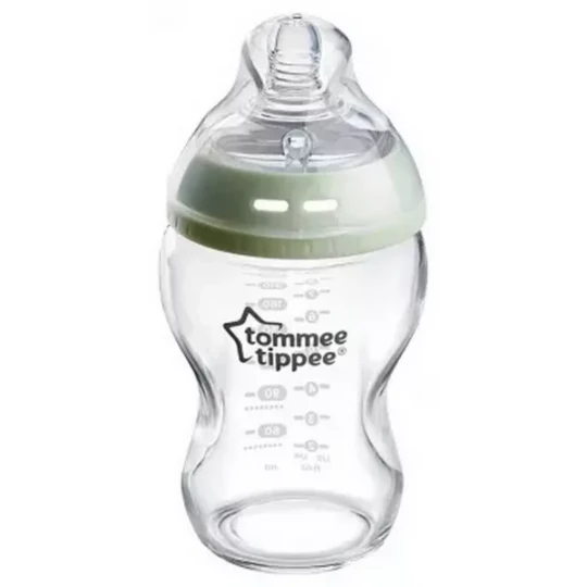 Tommee Tippee Natural Start Anti-Colique Biberon en Verre 0 Mois et + 250 ml