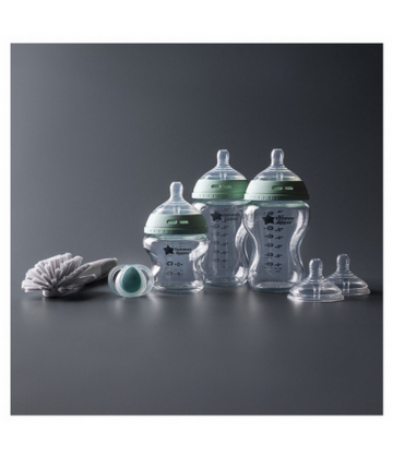 Tommee Tippee Natural Start Kit de Démarrage en Verre pour Nouveau-Né 0-3 Mois