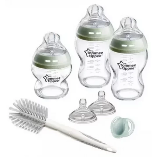 Tommee Tippee Natural Start Kit de Démarrage en Verre pour Nouveau-Né 0-3 Mois