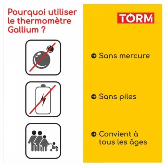 Torm Thermomètre Gallium - image 4