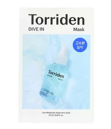 Torriden Dive In Masque Tissu Acide Hyaluronique 27 ml