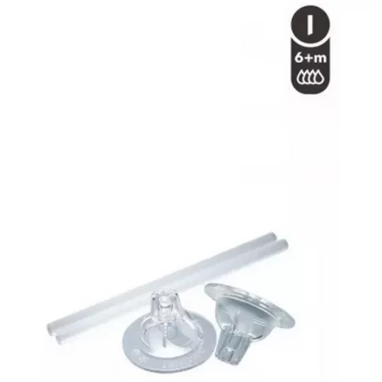 Twistshake Tétines avec Pailles 6 Mois et + x 2