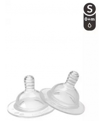 Twistshake Tétines Anti-Colique Débit S 0 Mois et + x 2