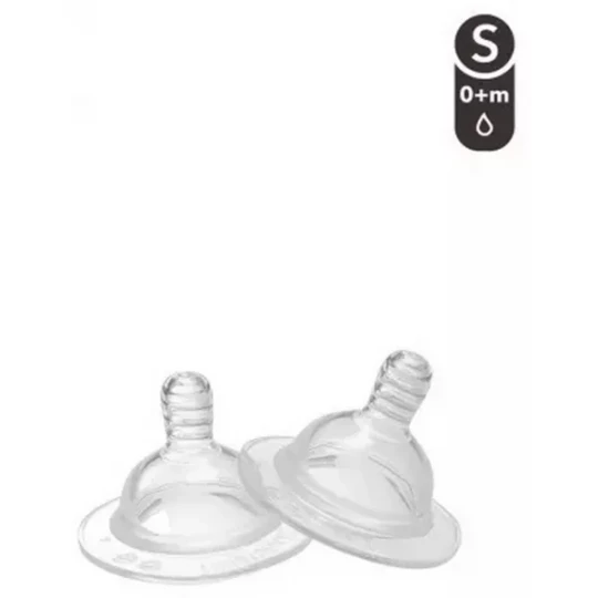 Twistshake Tétines Anti-Colique Débit S 0 Mois et + x 2