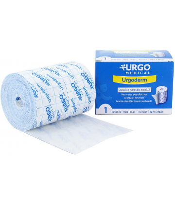 Urgo Urgoderm Sparadrap Non Tissé Extensible 10 m x 10 cm