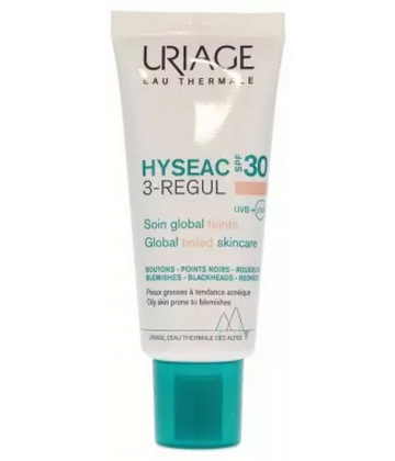 Uriage Hyséac 3-Regul Soin Global Teinté SPF30 40 ml