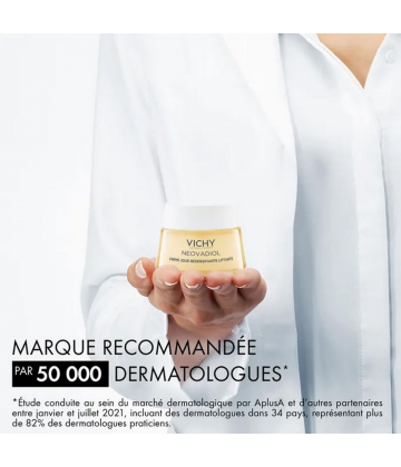 Vichy Neovadiol Ménopause Crème Jour Redensifiante Liftante Peau Normale à Mixte 50 ml + Sérum Relipidant 5 ml offert - image 4
