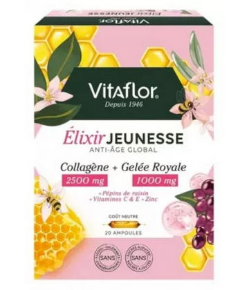 Vitaflor Élixir Jeunesse Ampoules x 20