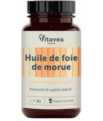 Vitavea Huile de Foie de Morue Capsules x 30