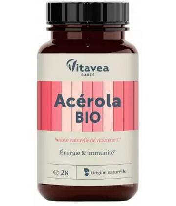 Vitavea Acérola Énergie & Immunité Bio Comprimés x 28