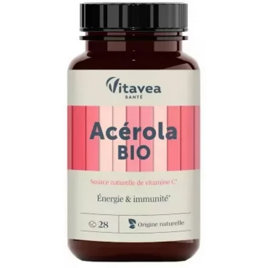 Vitavea Acérola Énergie & Immunité Bio Comprimés x 28