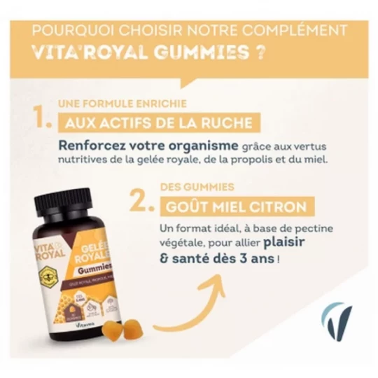 Vitavea Vita-Royal Gelée Royale Gummies 2 x 30 - image 3