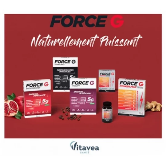 Vitavea Force G Booster Shot Énergie Immédiate Ampoules - image 3