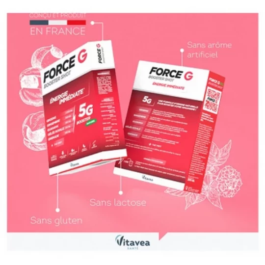 Vitavea Force G Booster Shot Énergie Immédiate Ampoules - image 4