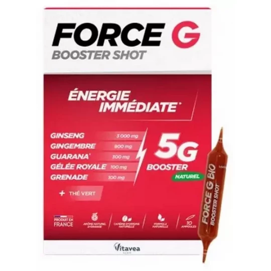 Vitavea Force G Booster Shot Énergie Immédiate Ampoules - image 5