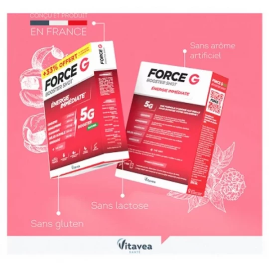 Vitavea Force G Booster Shot Énergie Immédiate Ampoules - image 9