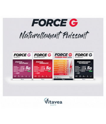 Vitavea Force G Stimulant Performances Physiques Ampoules